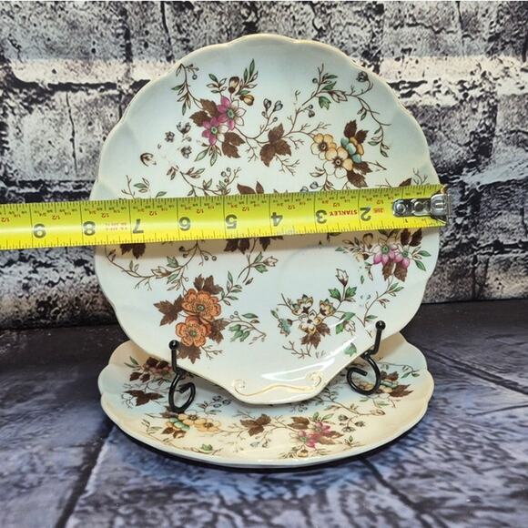 Vintage Royal Doulton Set of Two Plates Autumn Glory EW-1630-C - Picture 2 of 3